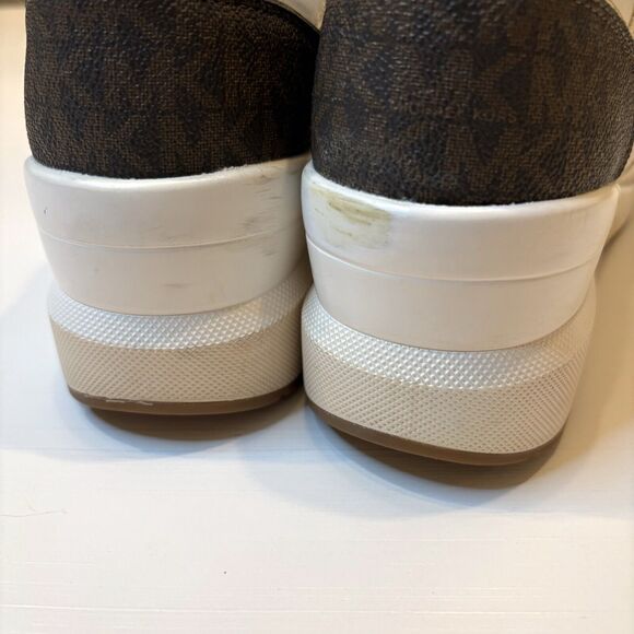 Michael Kors MK Women's Billie Trainer Signature Sneakers LS20K US Size 10 M - Picture 11 of 13